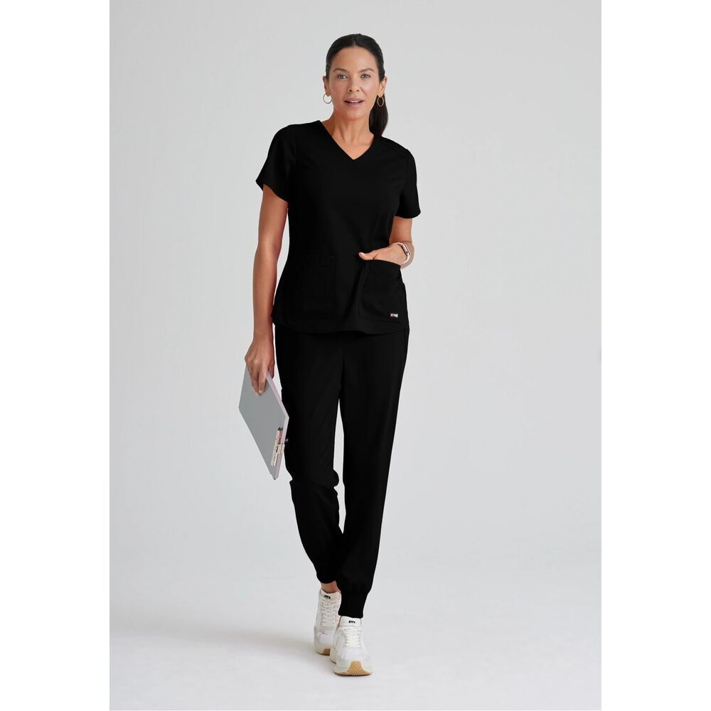 ✨Greys Anatomy Spandex Stretch Eden Black Sz Small Jogger✨